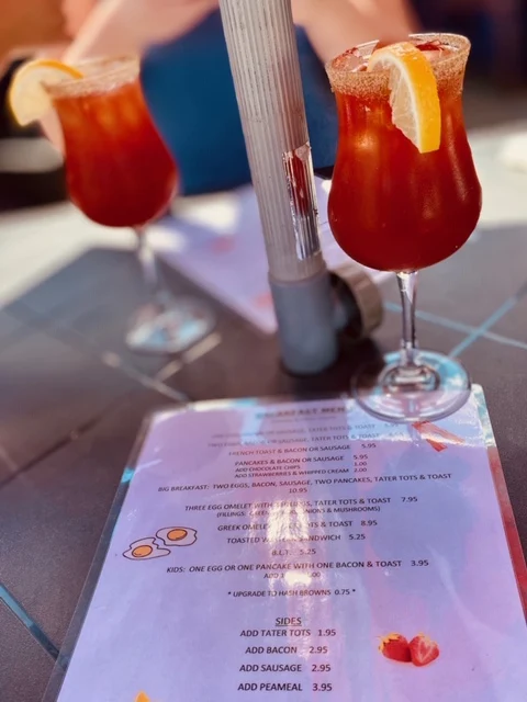 Menu, Scuttlebutt Tap & Eatery