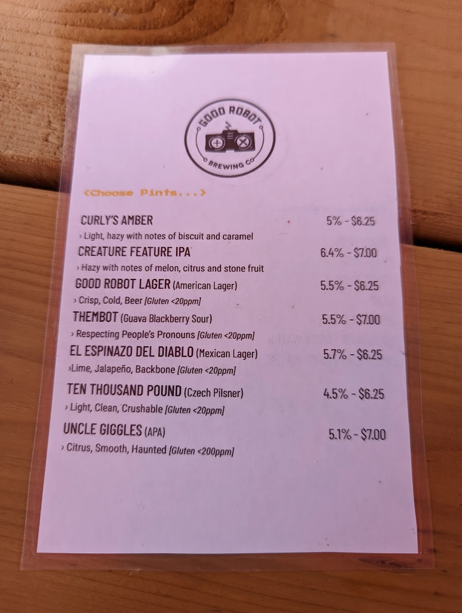 Menu photo 1