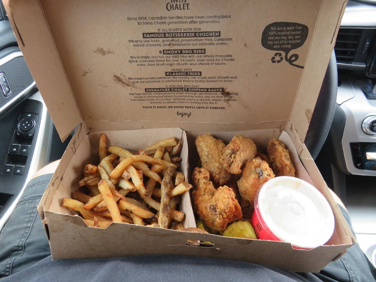Menu, Swiss Chalet