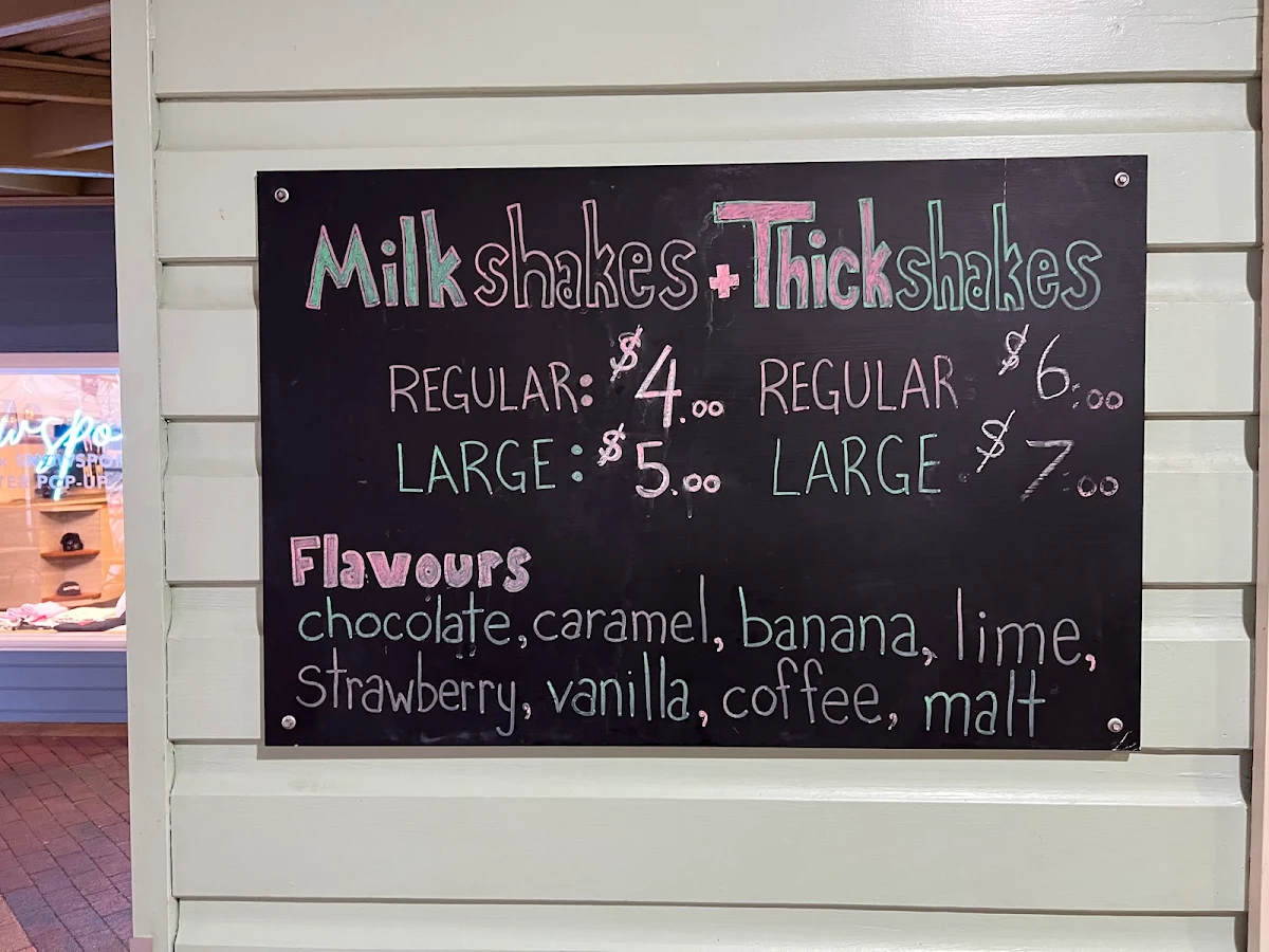 Menu, Mountain Munchies