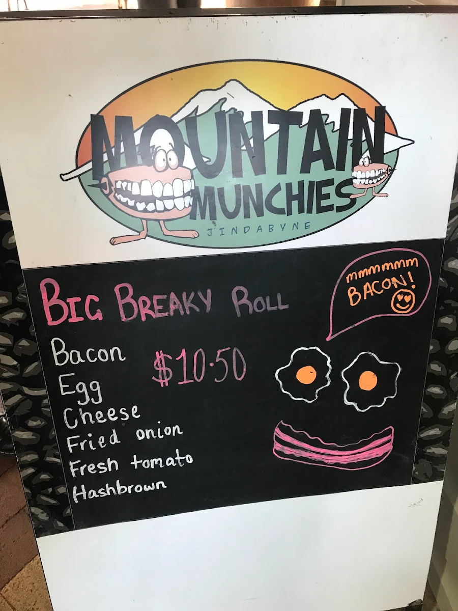 Menu, Mountain Munchies