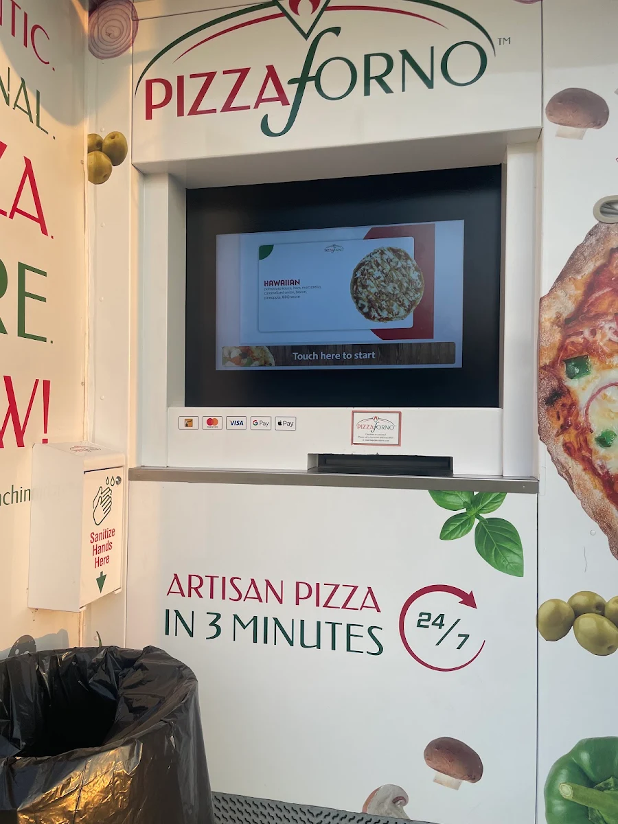 Menu, PizzaForno