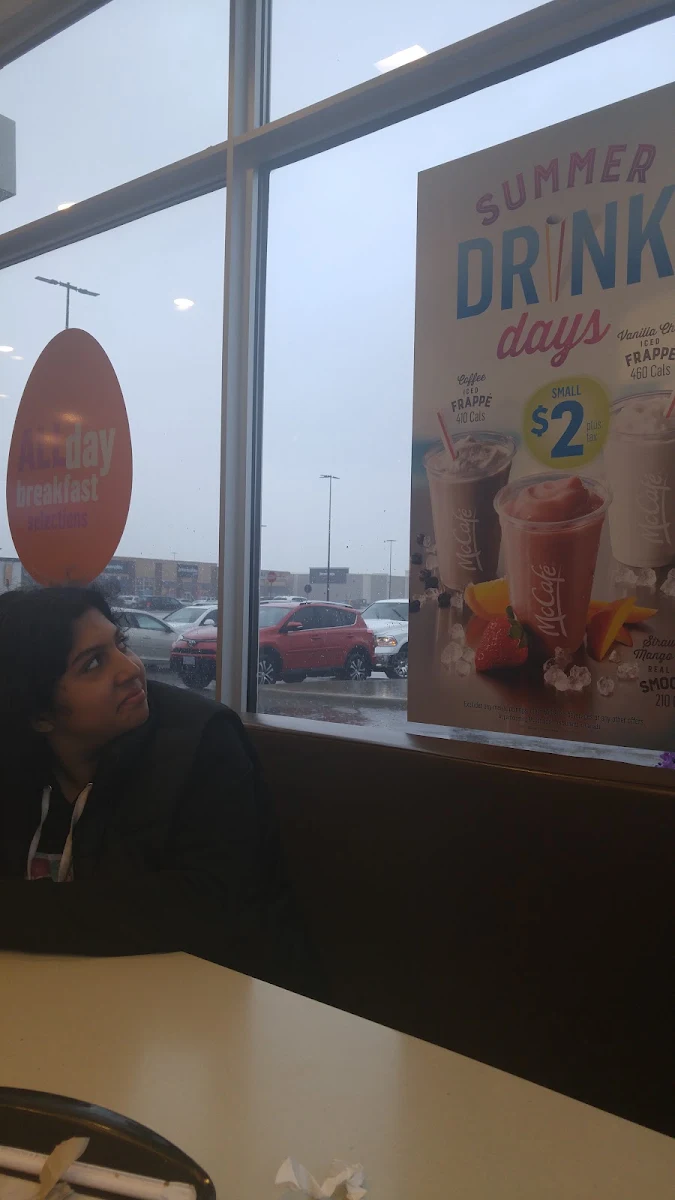 Menu, McDonald's