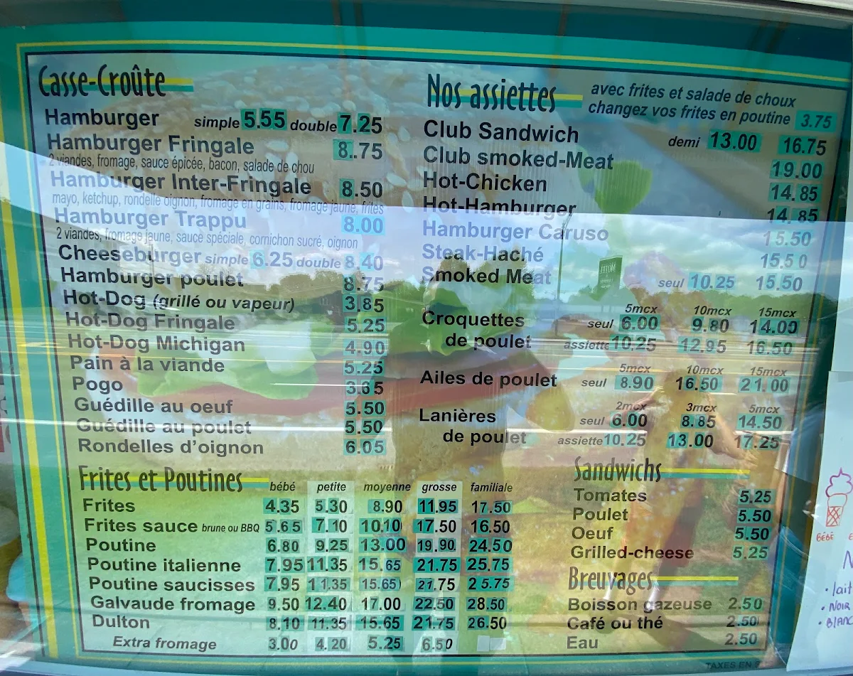 Menu photo 1
