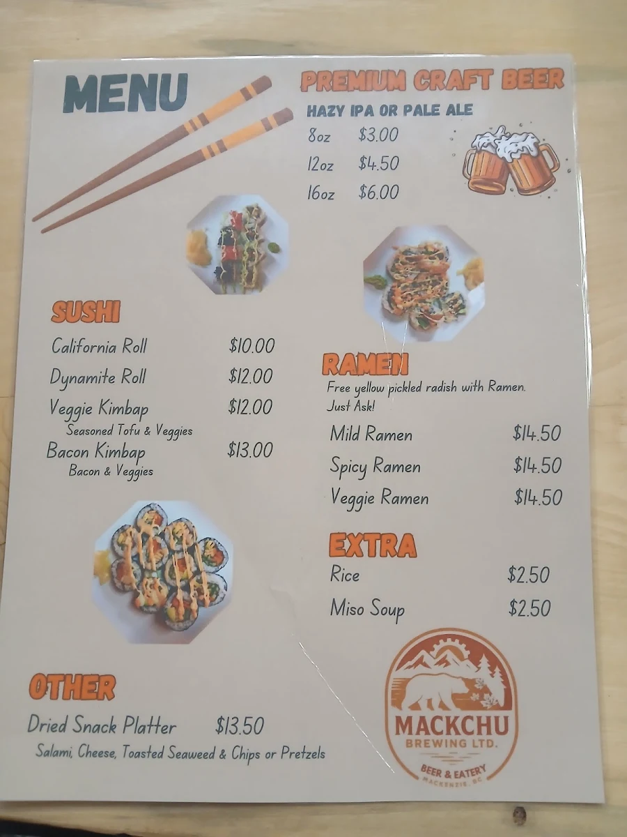 Menu photo 1