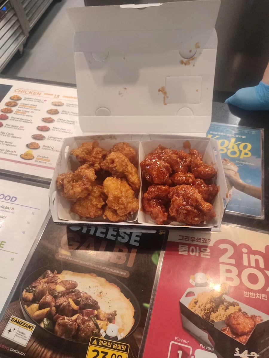 Menu, BB.Q Chicken