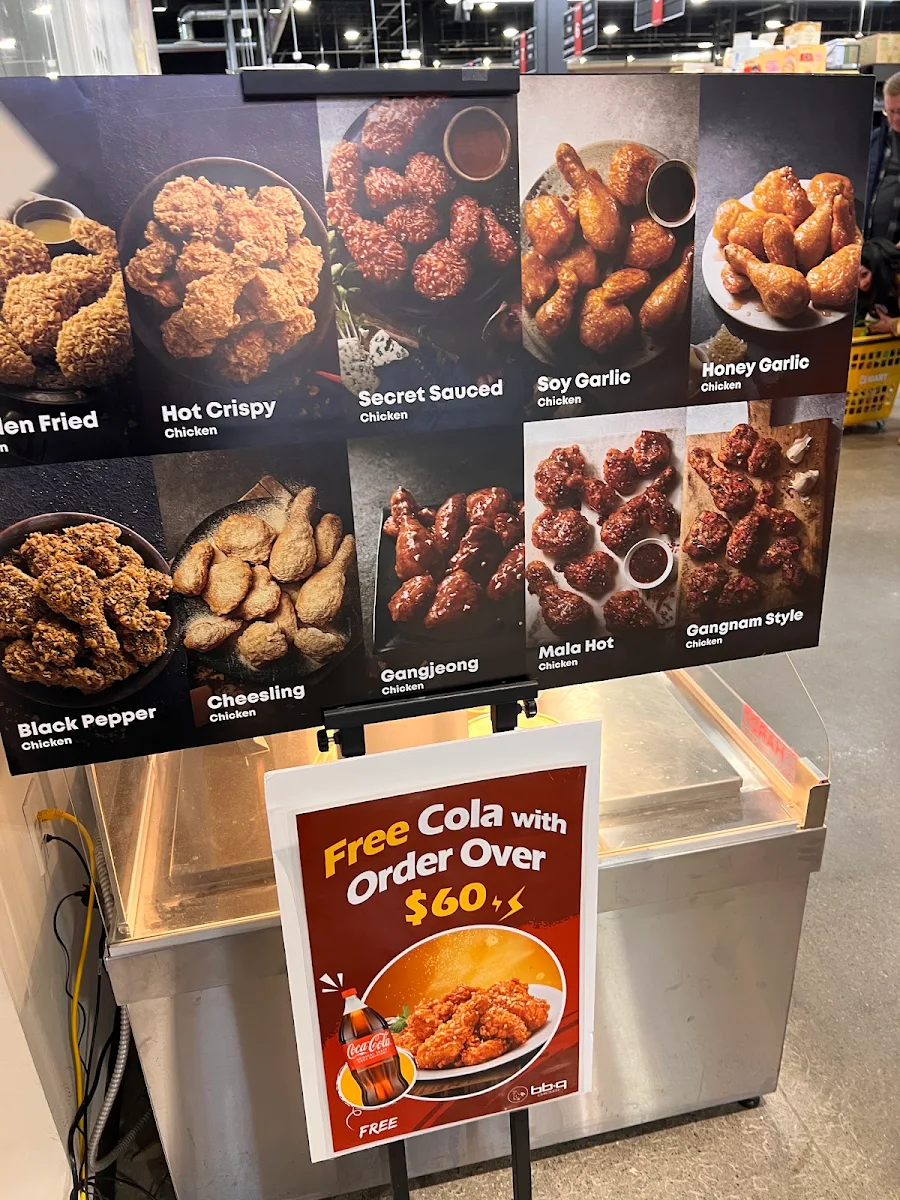 Menu, BB.Q Chicken