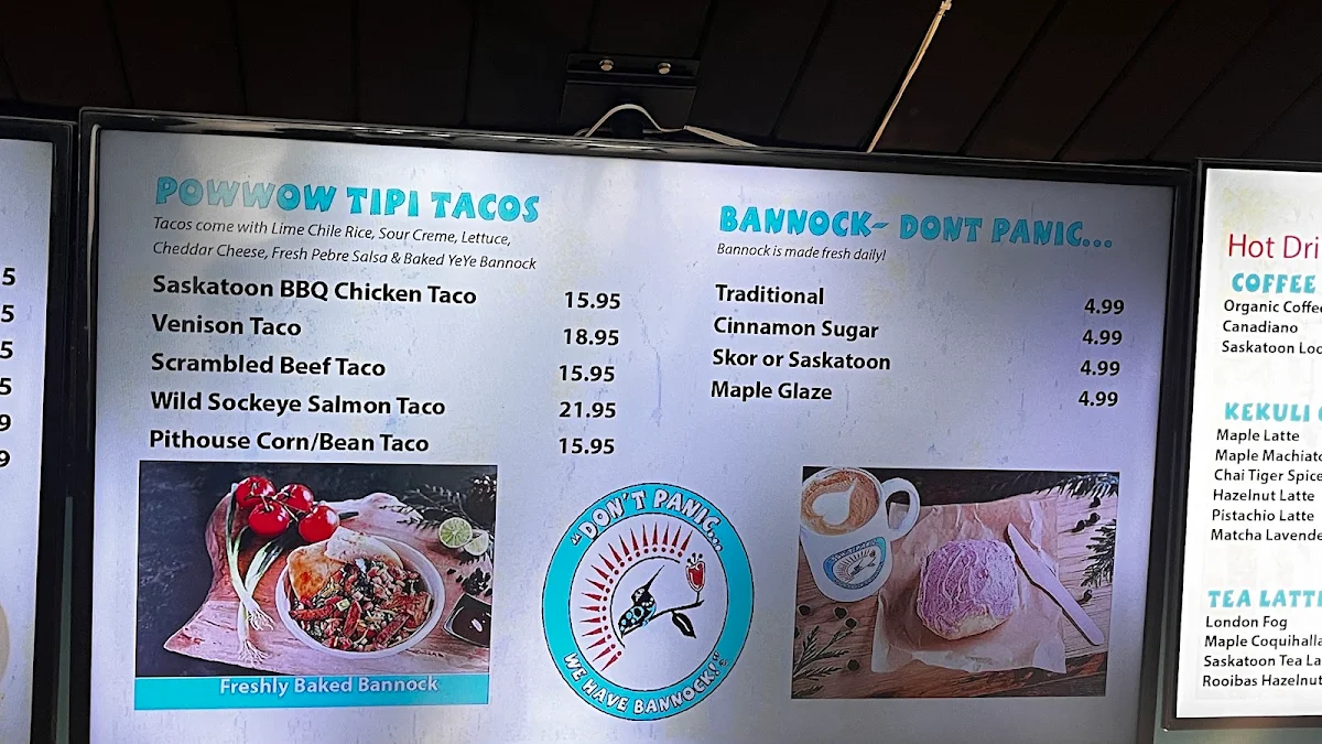 Menu, Kekuli Café Coffee- Merritt