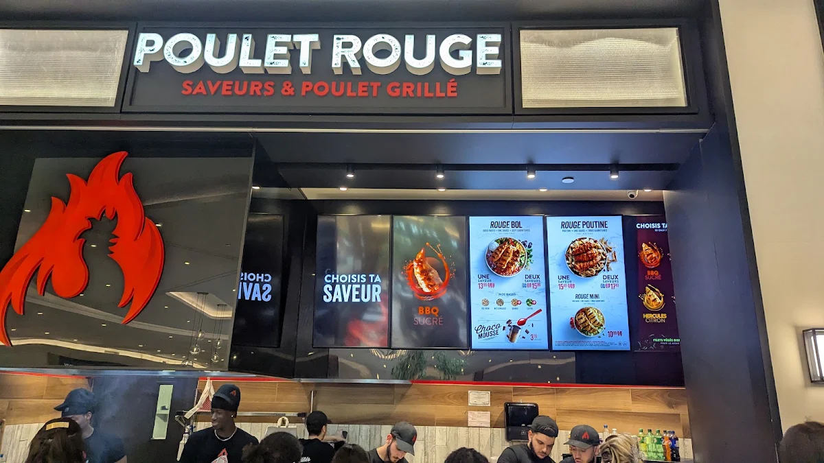 Menu, Poulet Rouge