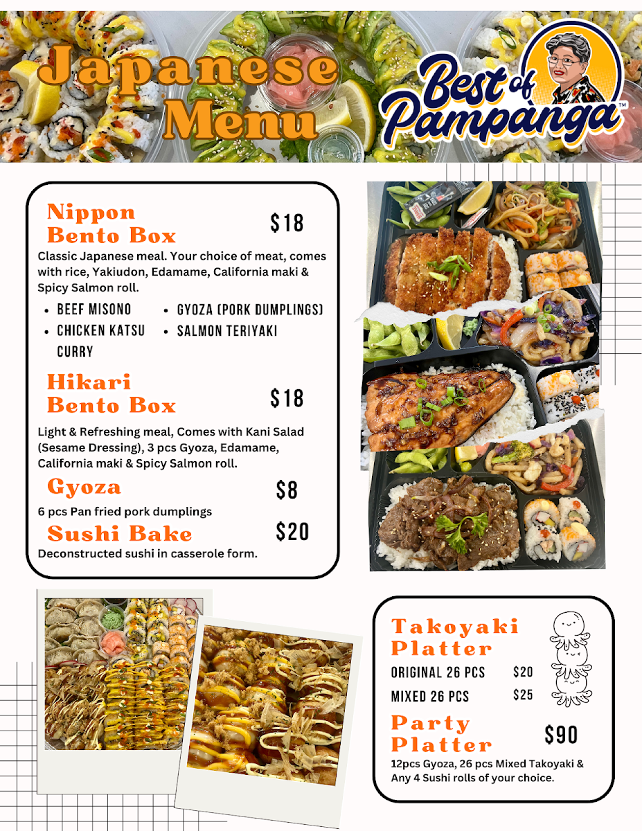 Menu, Best of Pampanga
