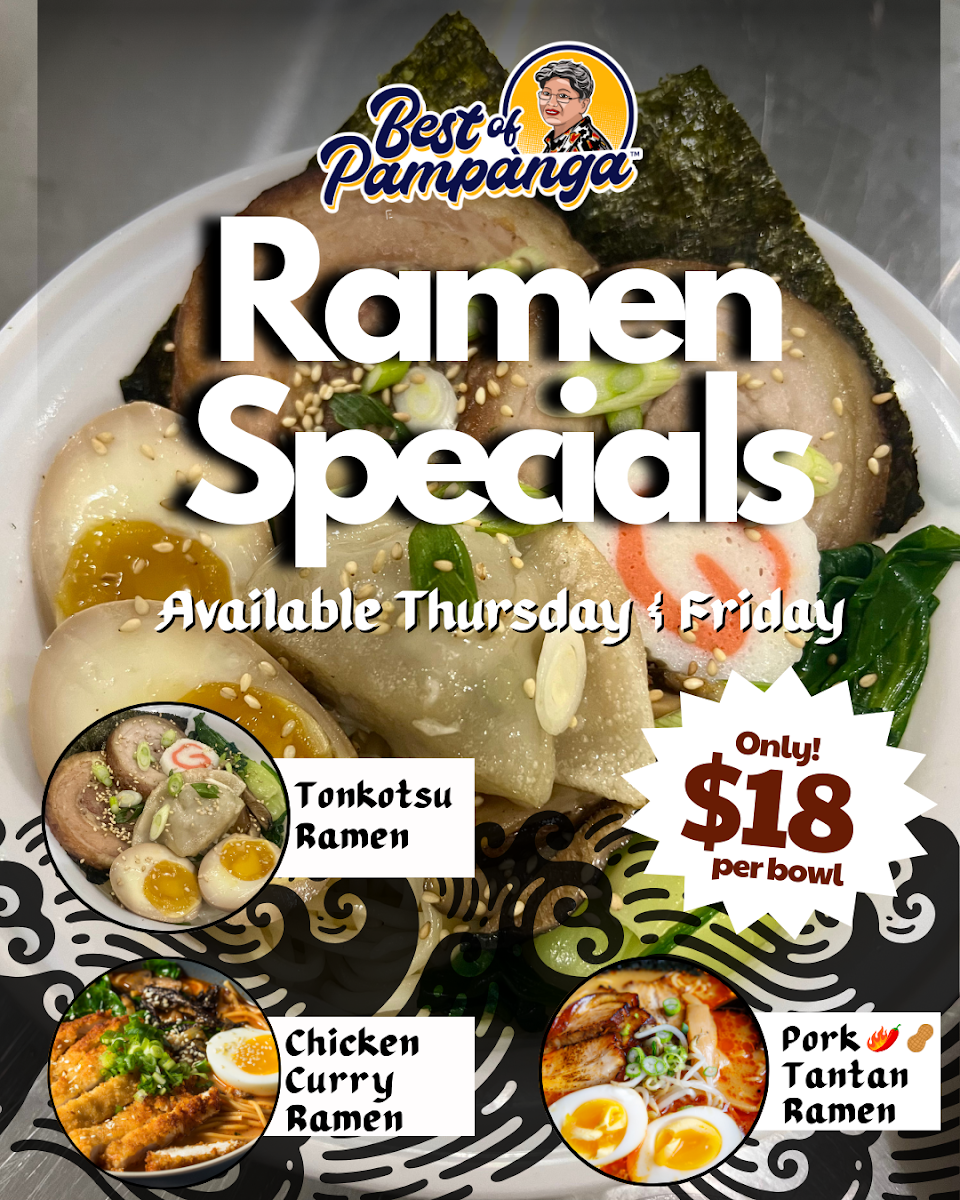 Menu, Best of Pampanga