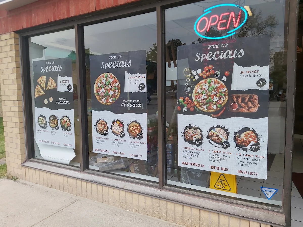 Menu, Pizza CraviN