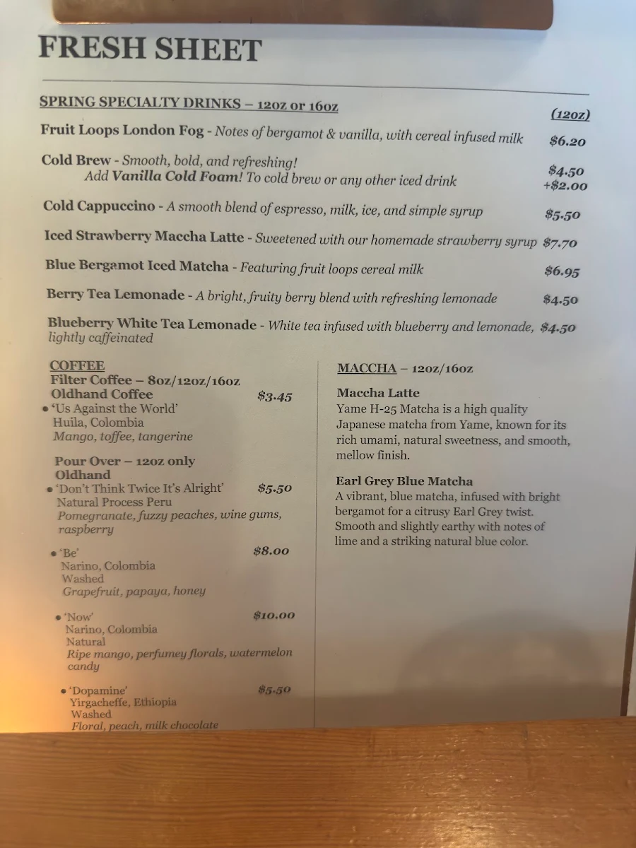 Menu photo 1