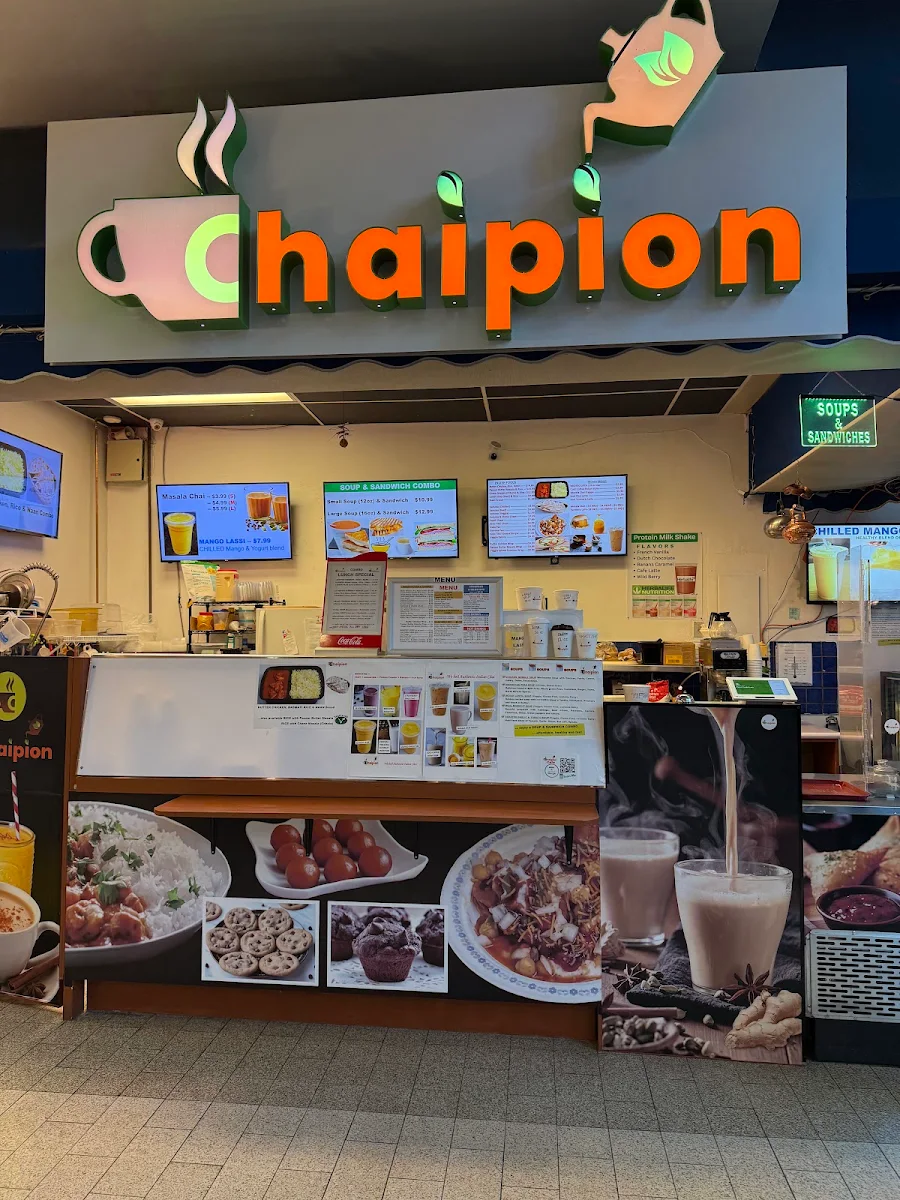 Menu, Chaipion Cafe