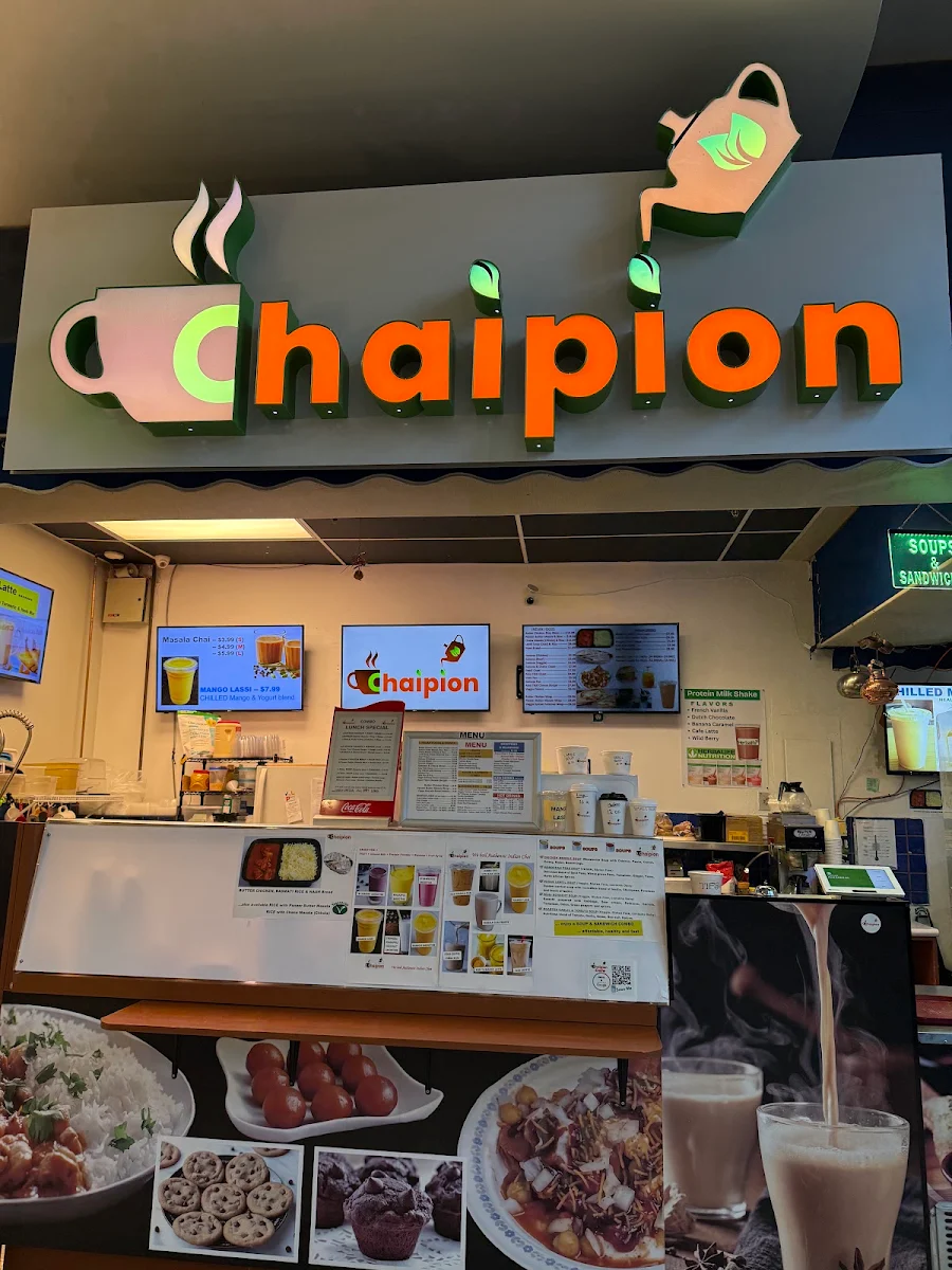 Menu, Chaipion Cafe