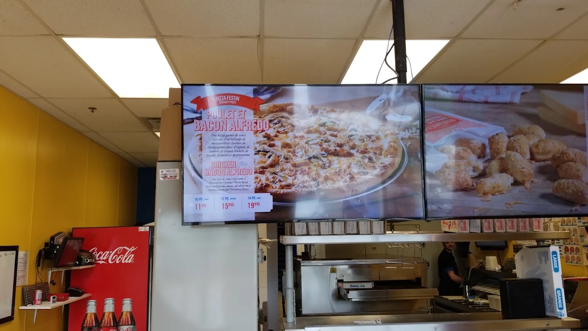 Menu, Domino's Pizza