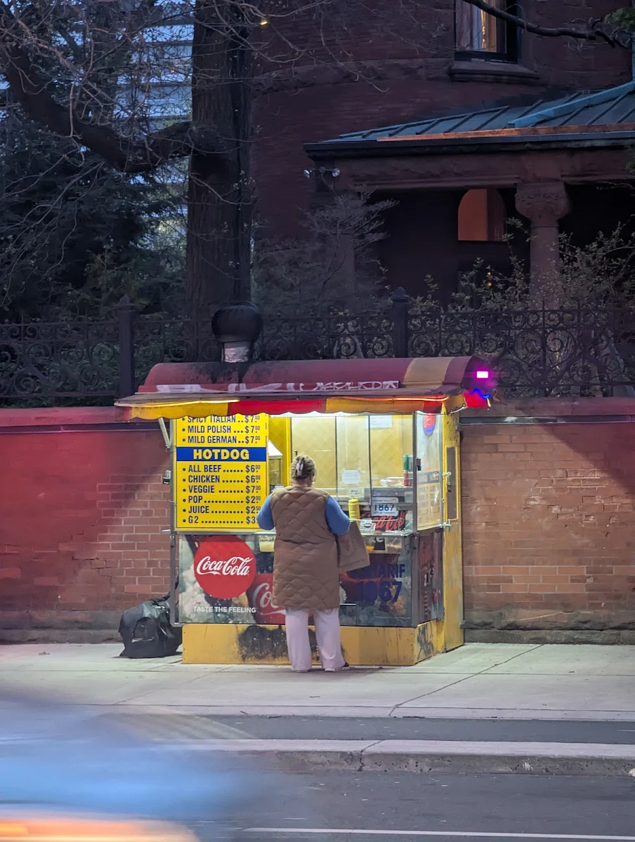 Menu, Sharif Hotdog Stand