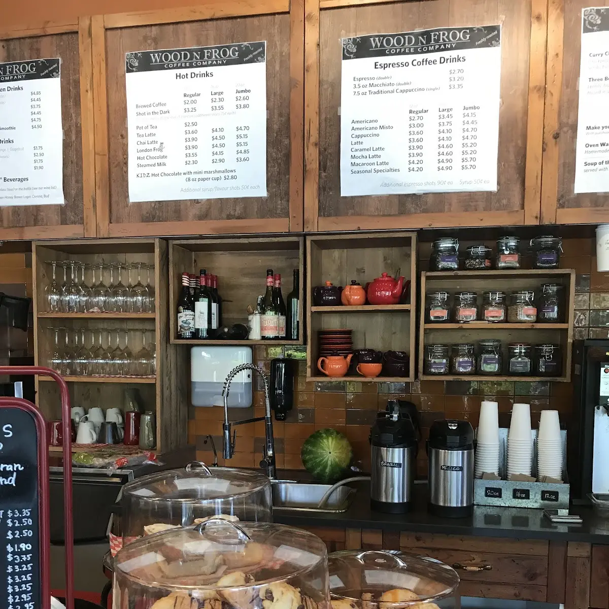 Vibe, Wood N Frog Coffee Company