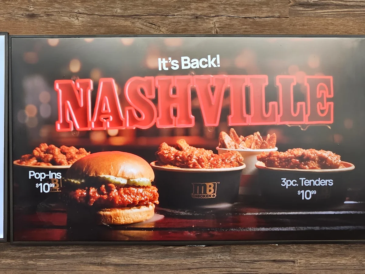 Menu, Mary Brown's Chicken