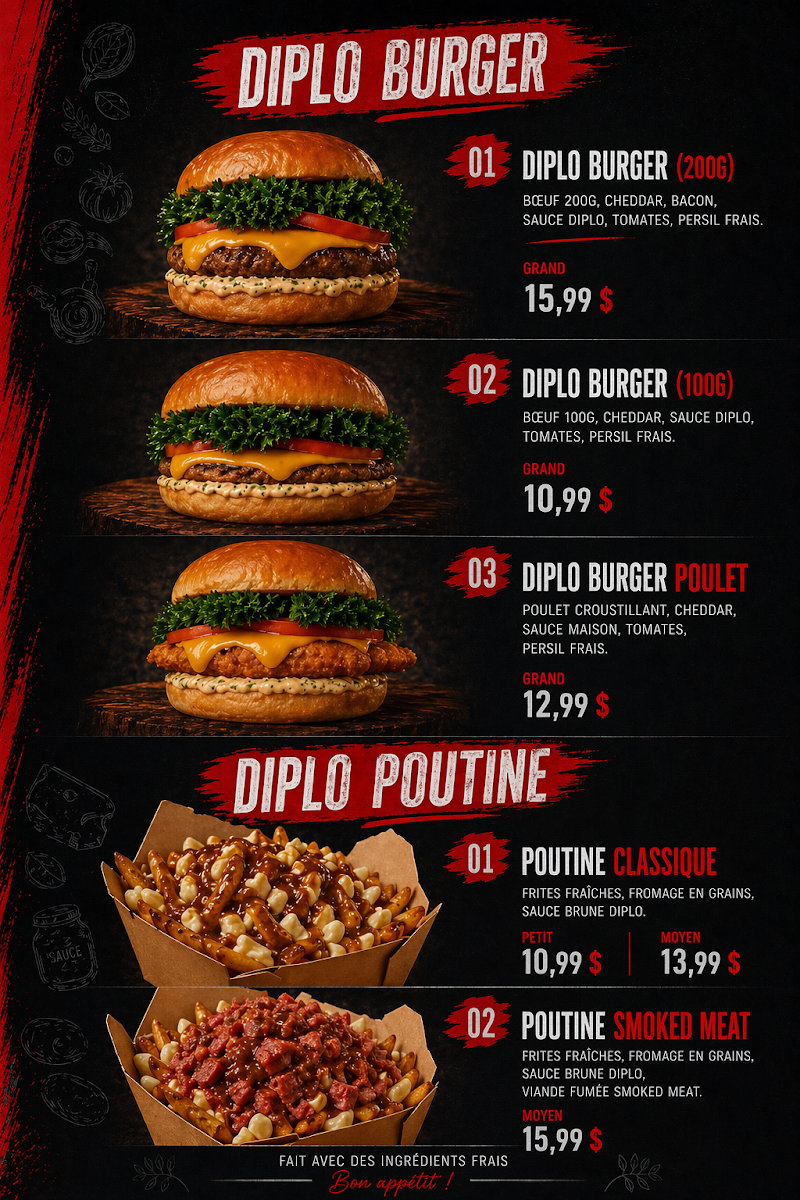 Menu photo 1
