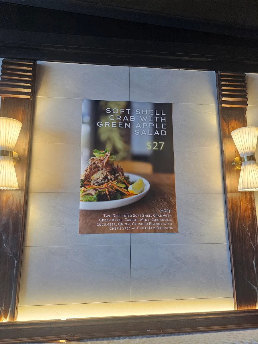 Menu, Siam Spicy