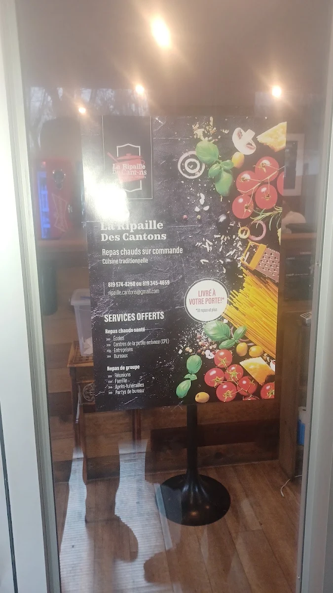 Menu, Restaurant des cantons