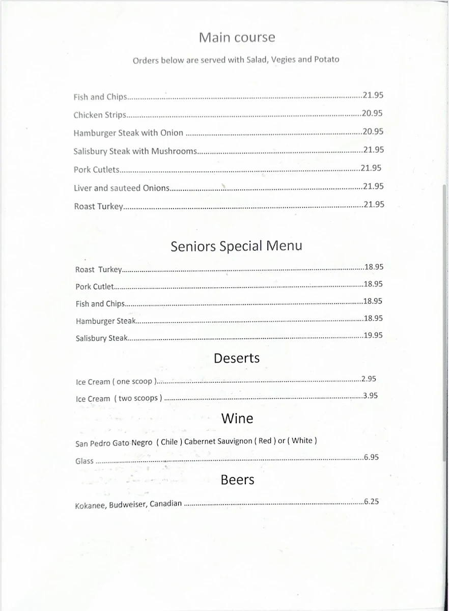 Menu photo 1