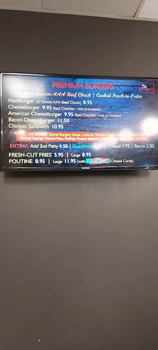 Menu, Don Burrito
