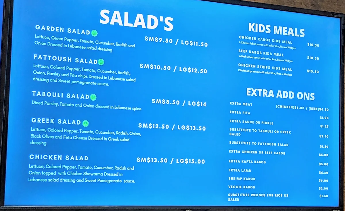Menu photo 1