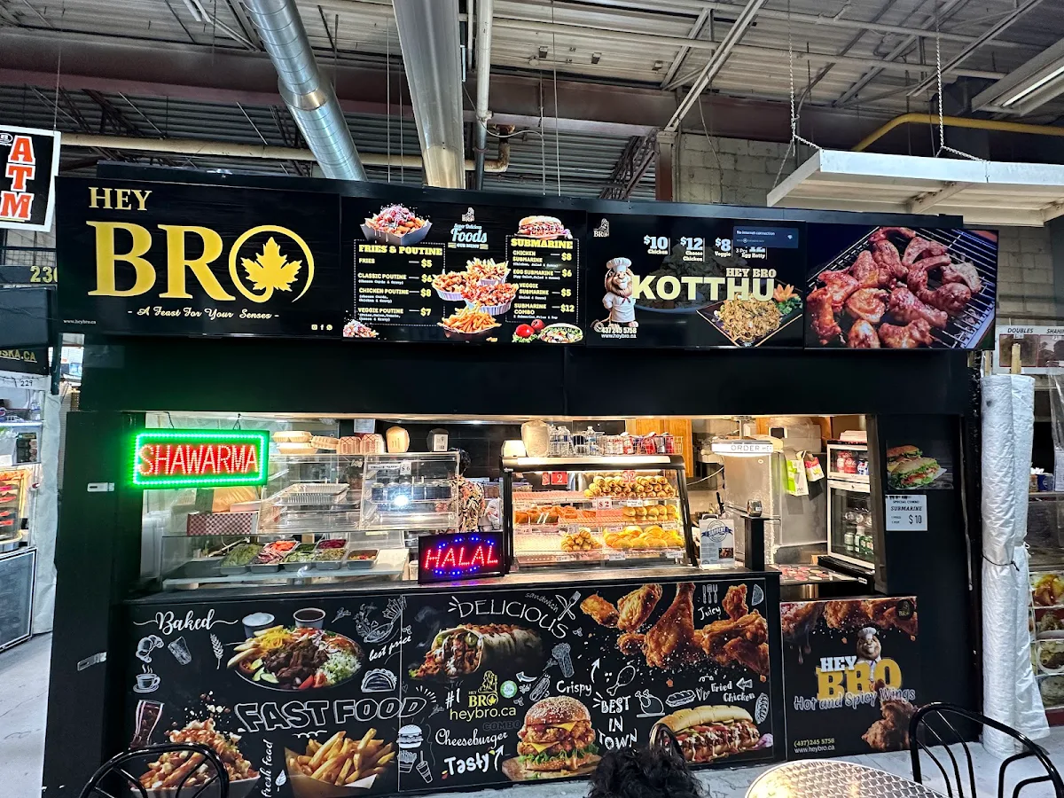 Menu, Hey Bro