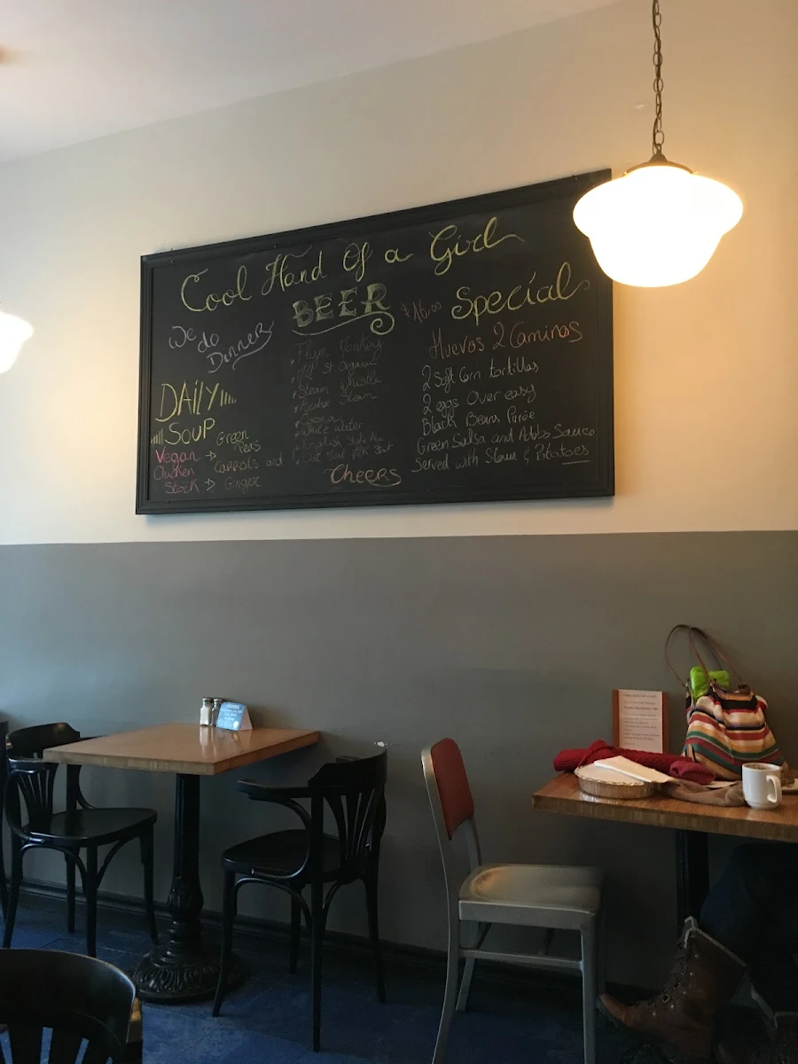 Menu, Cool Hand Of A Girl