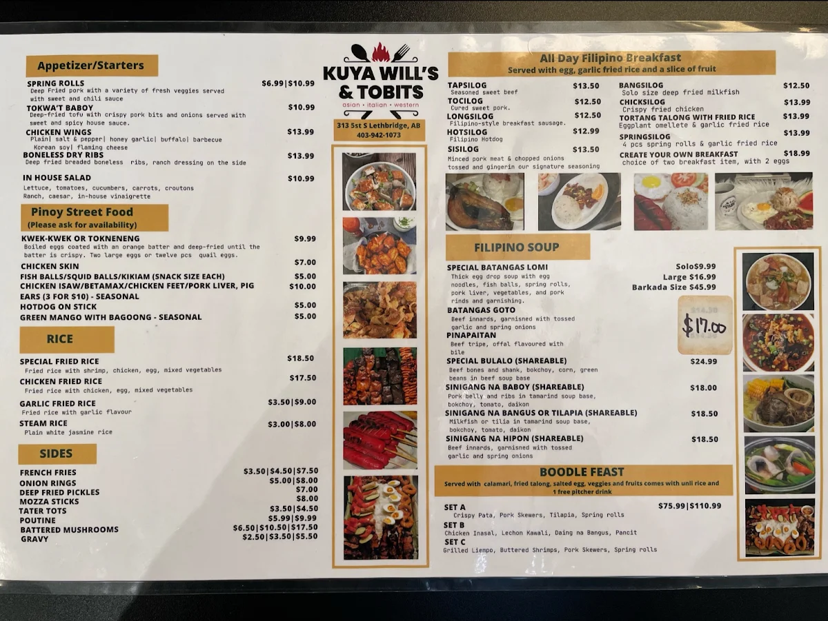 Menu photo 1