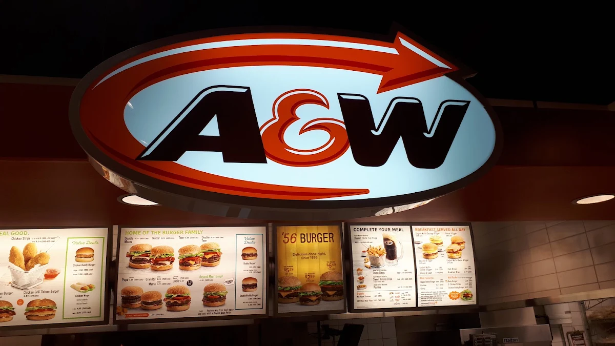 Menu, A&W Canada