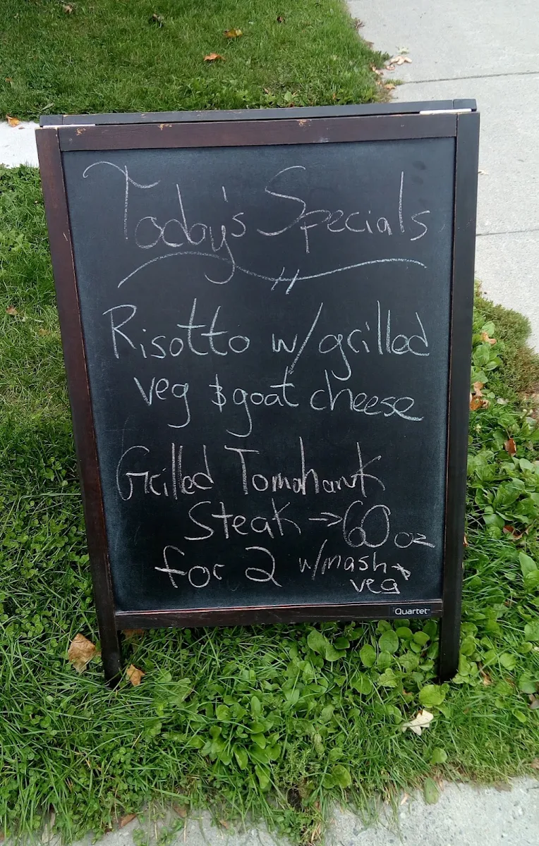 Menu, Ziraldo’s Italian Steakhouse