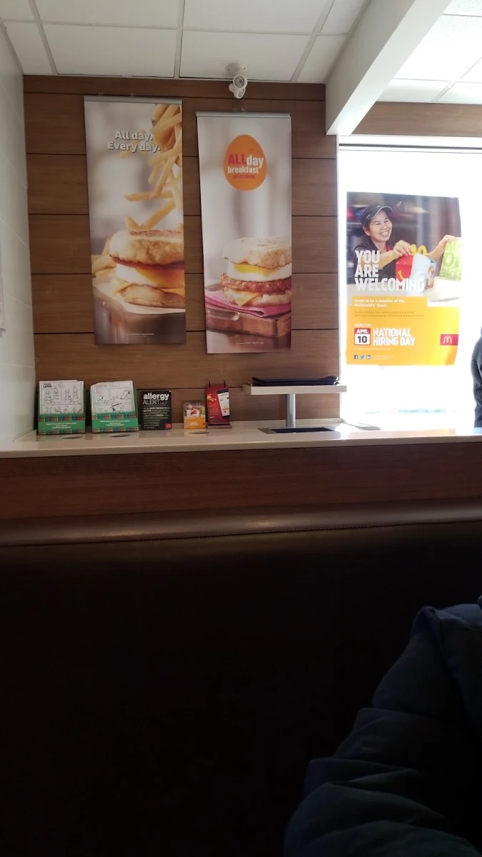 Menu, McDonald's