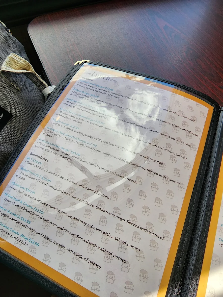 Menu, French Toast Family Restaurant