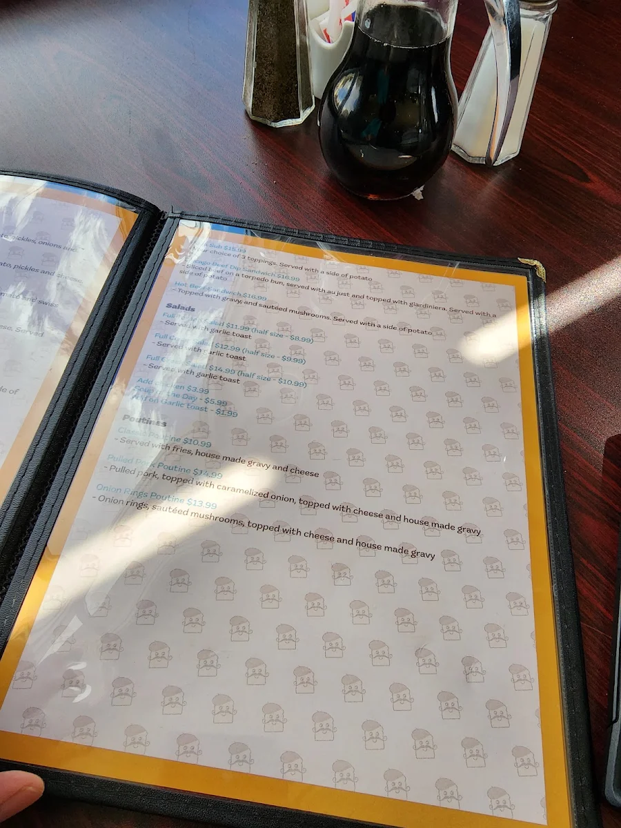 Menu, French Toast Family Restaurant