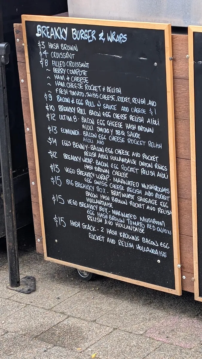 Menu, Moorish street food