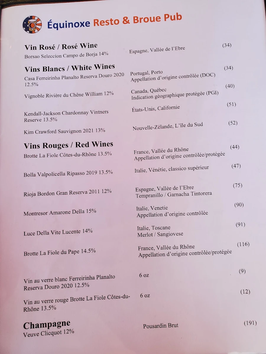 Menu photo 1