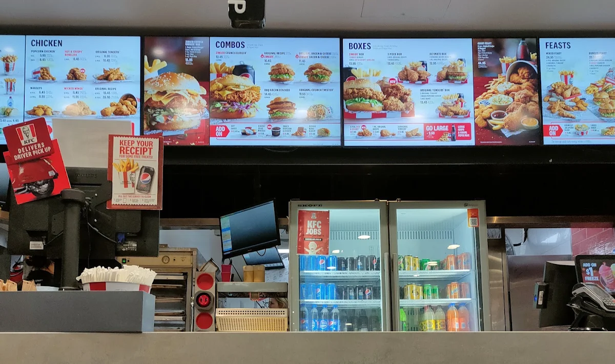 Menu, KFC Penrith Leagues