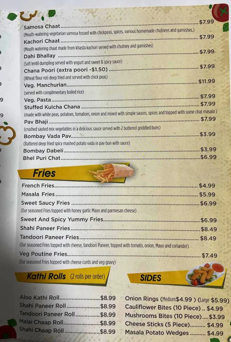 Menu, Rangeela Paan