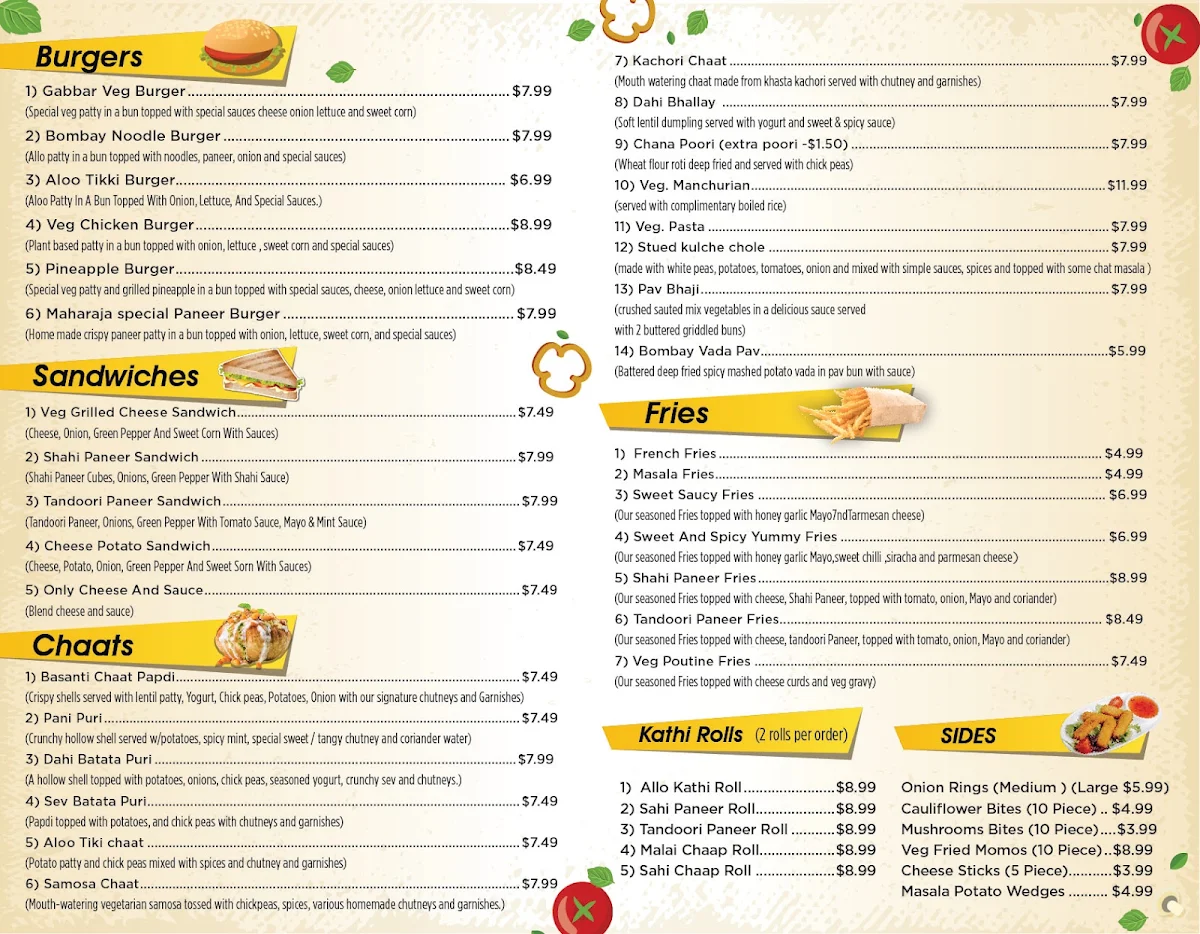Menu, Rangeela Paan