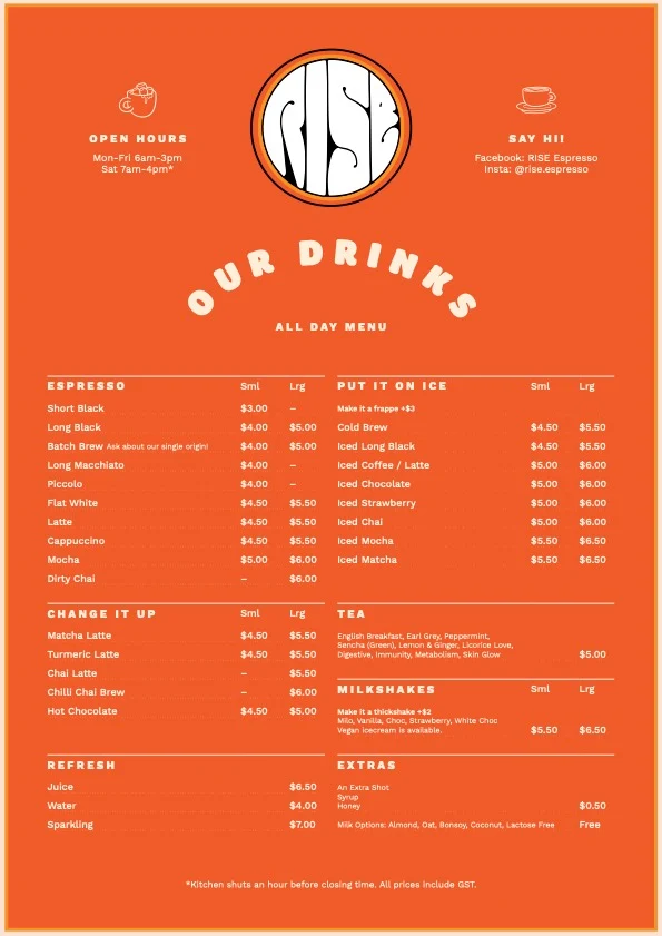 Menu photo 1