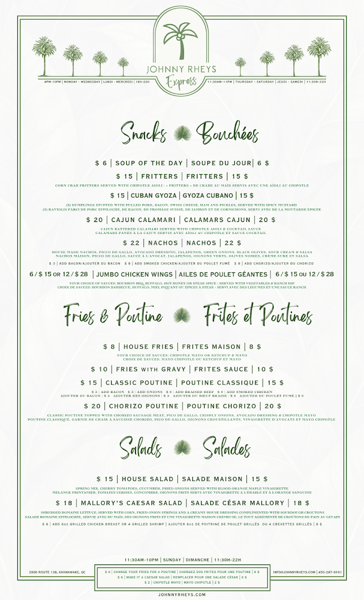 Menu photo 1