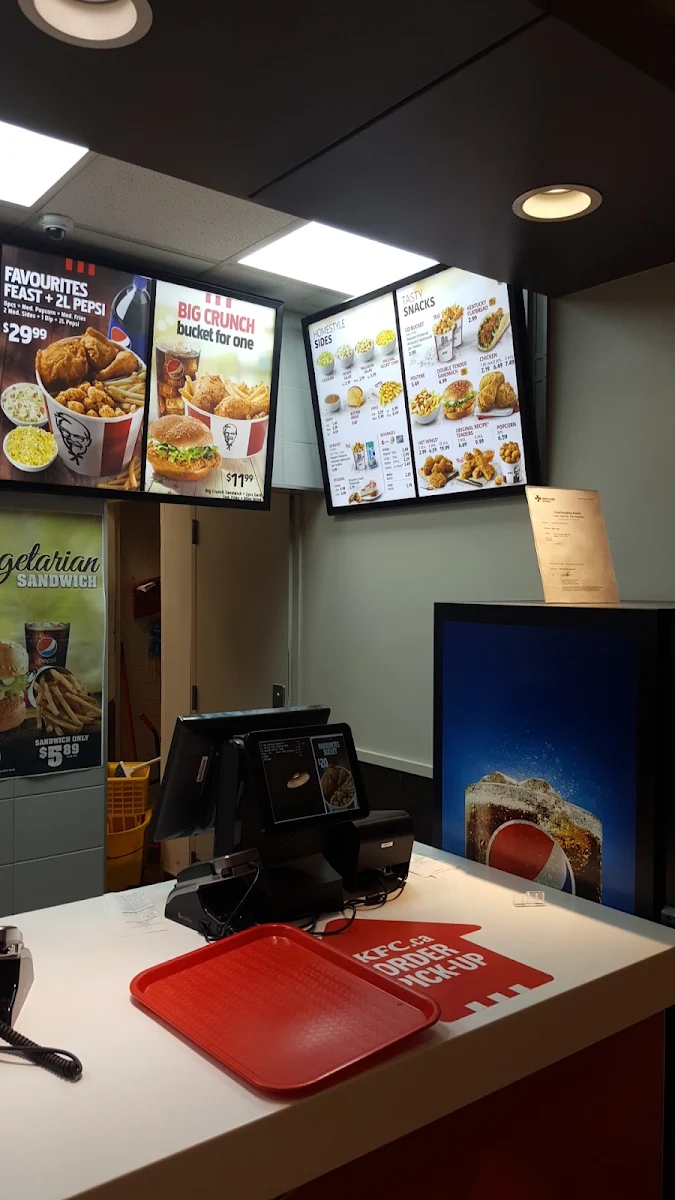 Menu, KFC