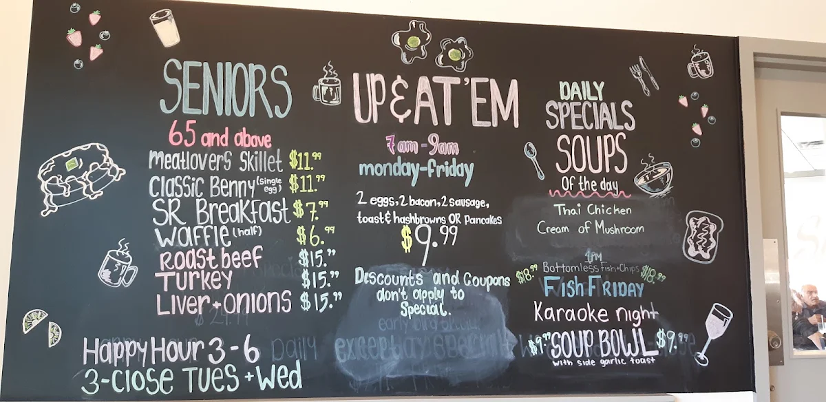 Menu, Smitty's Restaurant & Lounge - Airdrie
