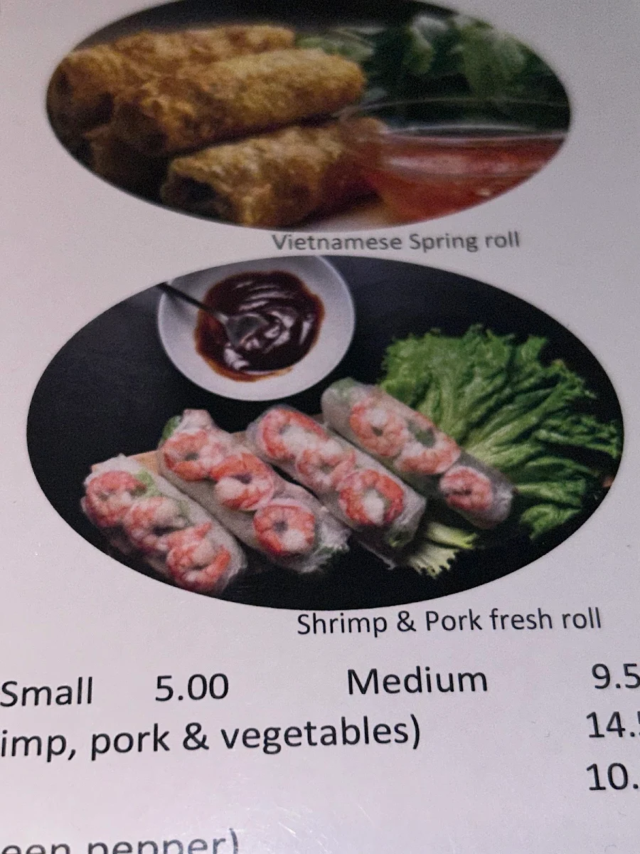 Menu, Red Pepper Restaurant