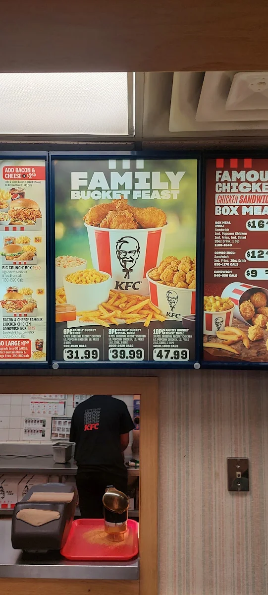 Menu, KFC