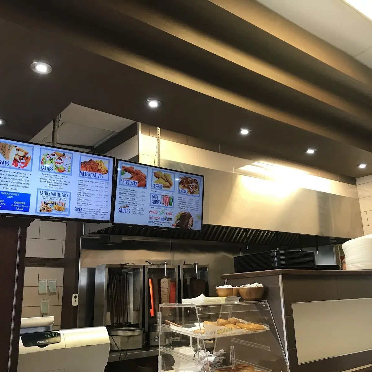Vibe, Gyros & More Lasalle . ( Malden Rd )