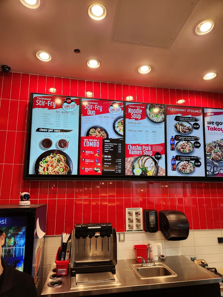 Menu, Koya Japan